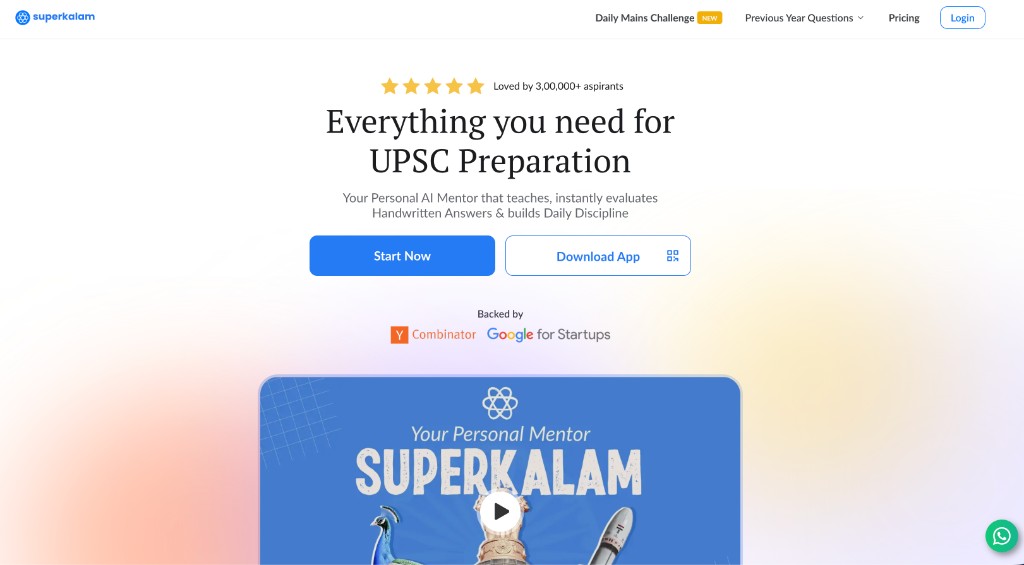 AI News Platform for UPSC preview