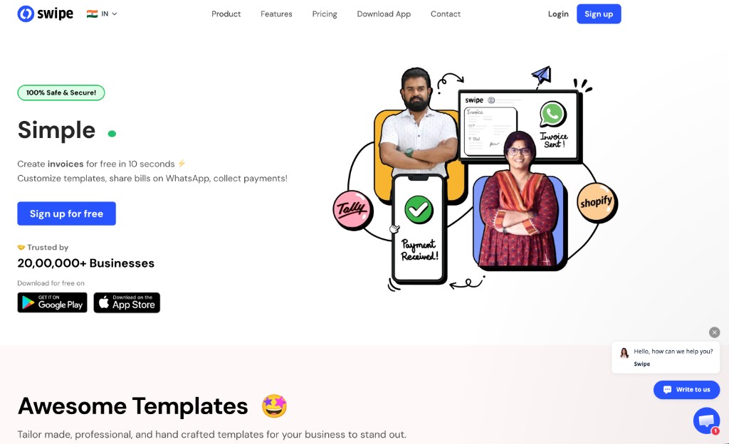 Billing App preview
